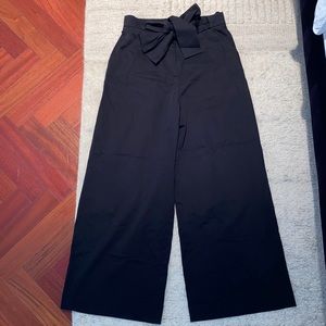 Saloni black high waisted trousers- fits 27 waist